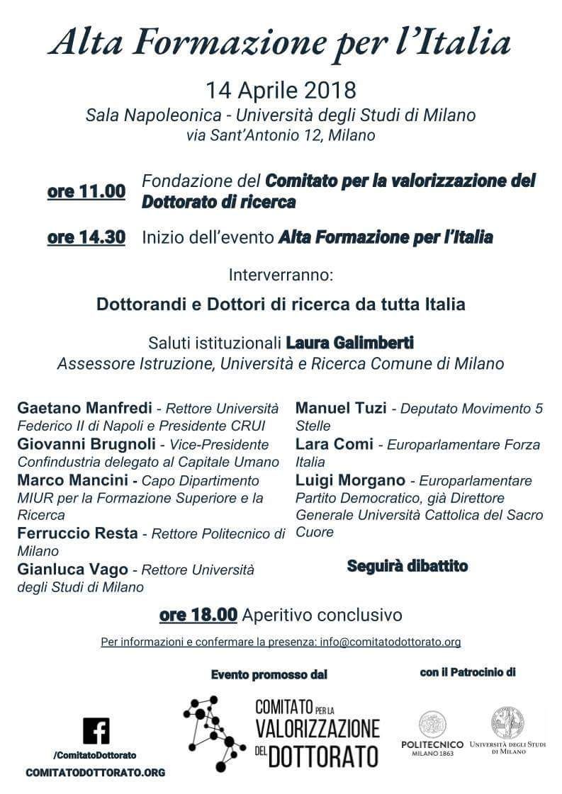alefra87's tweet photo. Sabato nascerà il Comitato per la valorizzazione del Dottorato di ricerca, che ha promosso l'aumento del 12,5% sulle borse PhD in IT. Dottorato è sinonimo di ricerca. Quindi, se anche tu credi nella ricerca associati tramite link: 

https://t.co/CO7UXX9u7s https://t.co/JdfzvfBuvj