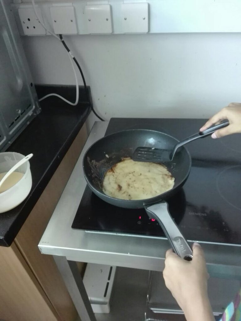 sunineog's tweet photo. Banana crepe #cookery session #fleximodule #IBbridge @GMA_IBDP @KNargish #Frenchday @DxbModern https://t.co/yPdP39dJ3n