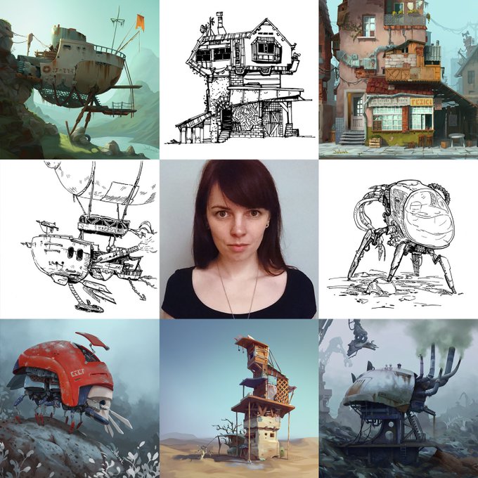 #artvsartist It was much easier to pick some works than finding photo that wasn't out of date ^^" I'm in need of new photos.. 