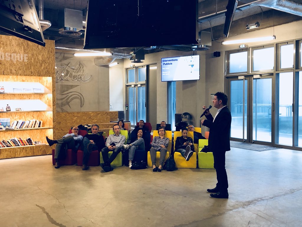 guyardguillaume's tweet photo. Merci @PublicisETO Yan et @agathebousquet pour votre accueil pour cette 2nde plénière de la direction Marketing Datas @Orange_France Au programme: #RGPD #IA #DatStrategy #casclients cc @micheljumeau @fabiennedulac @FFadrar https://t.co/m7SNHZUQHz