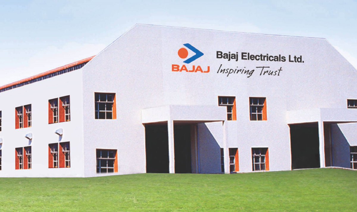 ETNOWlive's tweet image. #JUSTNOW | Bajaj Electricals bags order worth Rs 2,390 cr for UP electrification prog
@BajajElecBiz @BajajElectrical