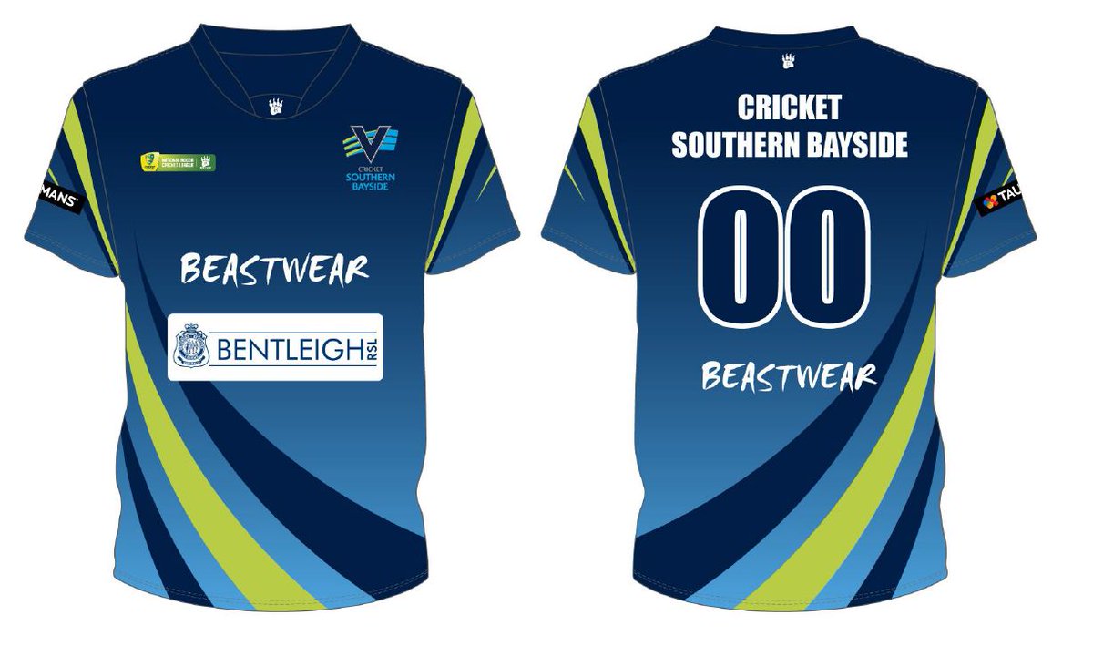 cricket league jersey