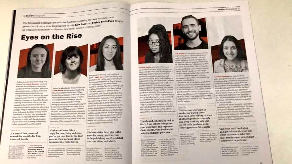 bonnierbooks_uk's tweet photo. Motivated by a desire "to get as many books into as many hands as possible" @ClarissaPabi is noted for innovative approach to marketing and her clever use of digital. Great feature on @TheFutureBook #futurebook40 in today's #LBF18 @thebookseller Daily https://t.co/X2Nv3LSoap