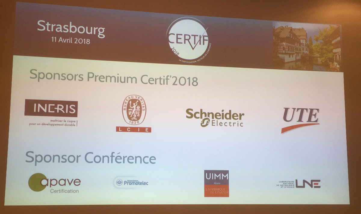 Présents aujourd’hui à <a href="/certif_2018/">CERTIF2018</a> de Strasbourg. C’est l’occasion d'en savoir plus sur l’intérêt de la #Certification 🧐 
>>prestations.ineris.fr/fr/certificati…