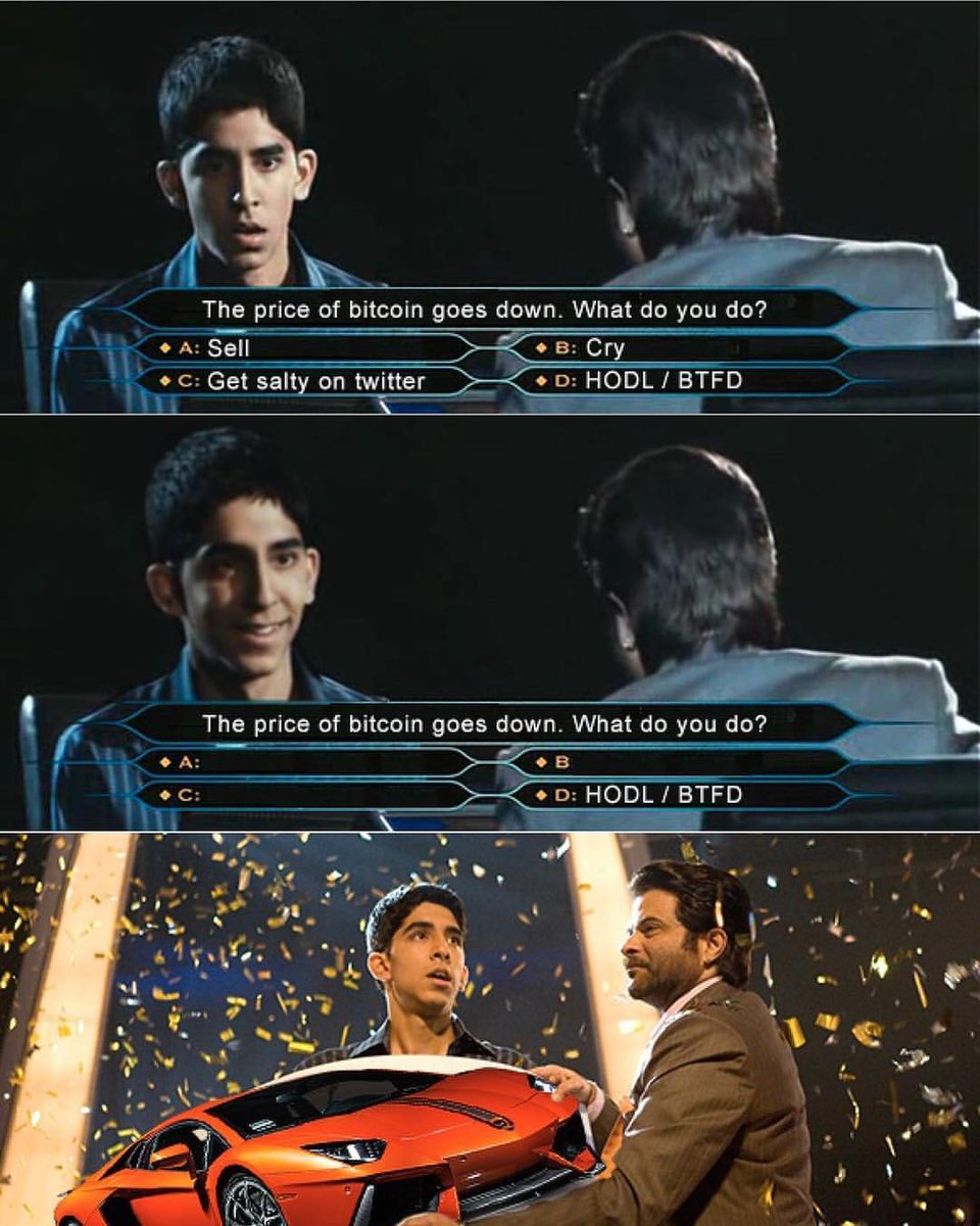 cryptoonstuff's tweet image. 🤩🤩In Zeiten des Dips wird gehalten oder gekauft 🤪🤪 Oder was sagt ihr dazu? bit.ly/2uVmoU9 #HODL #HODLGANG #BUYTHEDIP #cryptocurrencies #krypto #kryptowährung #bitcoin #cryptoonstuff #crypto #funny