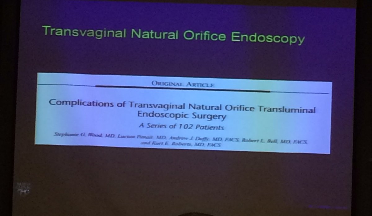 DrNaeema's tweet photo. Transvaginal nature orifice endoscopy: recent advances in #laparoscopy #FIGO #Dubai #Bahrain #womenhealth https://t.co/AmMe75m5KX