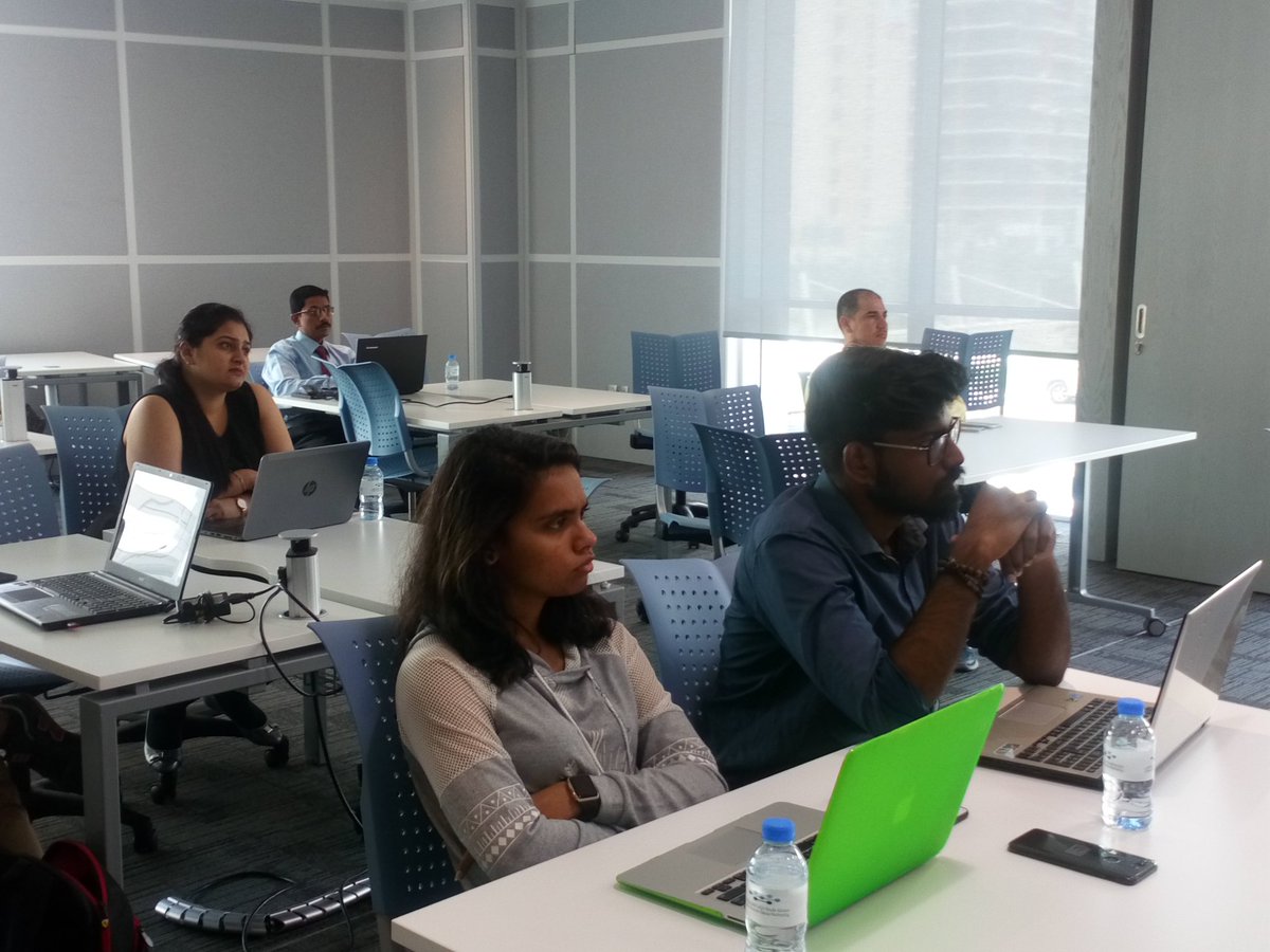 Dtec_dso's tweet photo. Explaining the basic procedure of designing a Chat Bot with the #IBMMEADev team here at Dtec.

#IBM #mydtec #dteclearning https://t.co/MdW5iWARgx