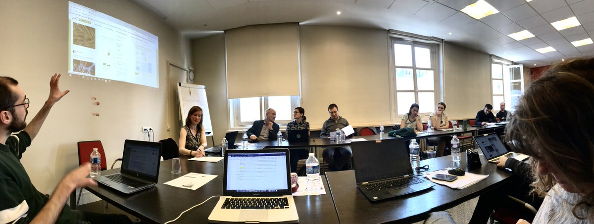 PROVIDE_EU's tweet photo. The 3rd day of the 6th #PROVIDEproject meeting in Paris will last until 1am with a full discussion on dissemination&communication and the construction of the toolbox beyond PROVIDE https://t.co/Lg2VHVMXEc