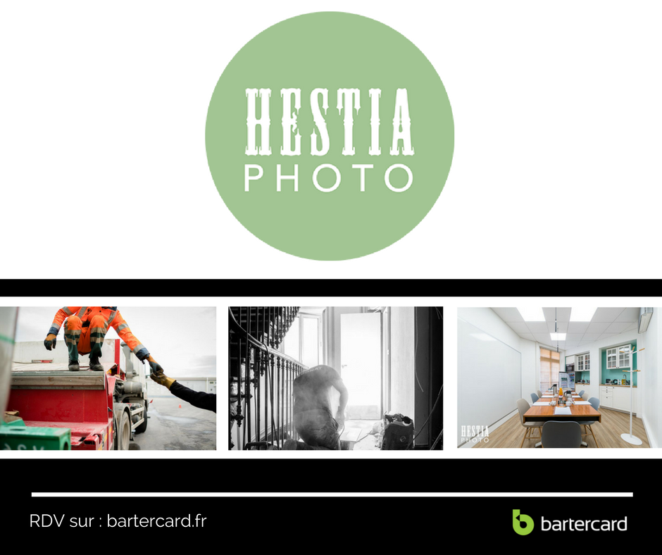 BartercardFr's tweet photo. Nous sommes fiers de vous présenter un membre de @BartercardFr , l’agence @HestiaPhoto spécialisée en #reportage terrain, #Photographie industrielle, #portrait de collaborateurs in situ, suivi de chantier et #architecture d’intérieur. 
#bartercardmember #OpenForTrade https://t.co/TVILKRiqkQ