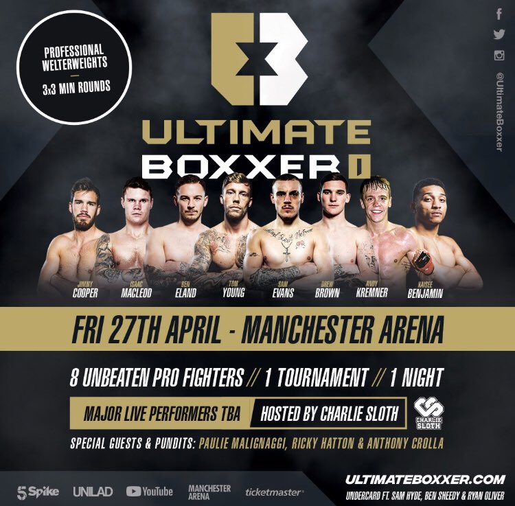 boxxer's tweet image. This weeks #winitwednesday has arrived! 🎁 #winner will receive £250 to spend on Ultimateboxxer.com 👊🔥 To enter, simply follow @ultimateboxxer and Retweet this post. Winner to be announced tomorrow! 🏆 🎫#competition #win #prize #giveaway