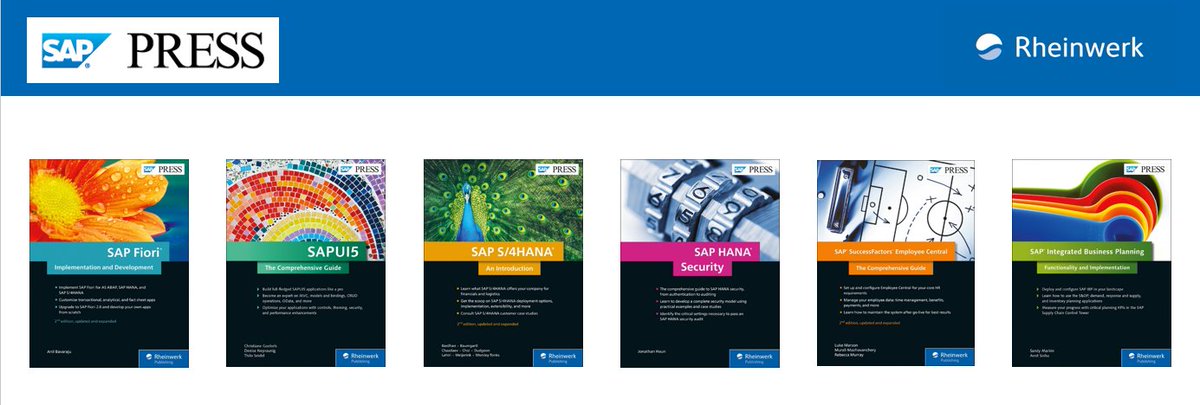 sitTimisoara's tweet photo. Win a Free @sappress E-Book of Your Choosing! Choose from more than 200 active titles! How? Be part of the first #SAPInsideTrack in #Timisoara, #Romania.  #sitTSR https://t.co/JXXVxou0zg