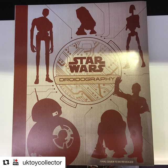 FanthaTracks's tweet photo. #Repost @uktoycollector with @get_repost
・・・
Here’s a #SneekPeek at a new #StarWars Book coming out later in 2018
.
#StarWarsDriodography .
I can’t show you the inside... but it looks great!😃👍🏻
.
#LondonBookFair2018
#Droidography #starwars #starw… https://t.co/auoAGWMNzr https://t.co/PF9sufbYPK