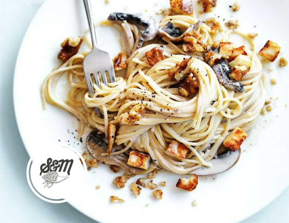 SpaghiMandolino's tweet photo. #Spaghettini #SenatoreCappelli del #PastificioFelicetti con funghi porcini, noci e haloumi.
Piatto 100% #Vegetariano, 100% gusto! 😋
Per primi piatti top occorre una #pasta top!
La trovi qui 👉 https://t.co/4PTYW0MJSW
#TelodoioilTIPICO https://t.co/RzHgl5UQ8A