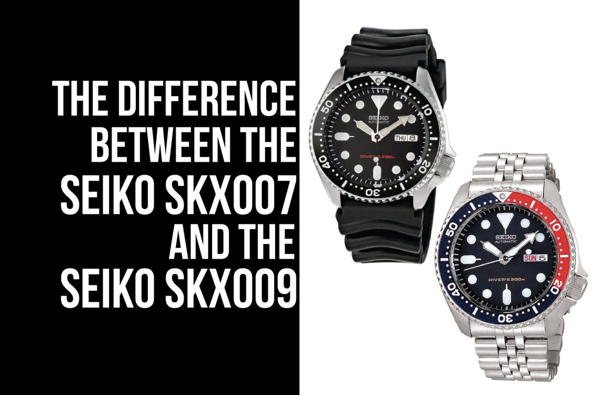 guystoptravel's tweet photo. The SEIKO dive-watch range could be the perfect Christmas gift for the avid diver. Read our review on the differences between the SKX007 and the SKX009! https://t.co/YZmi9pxuIy 

#travel #divewatch #accessories https://t.co/Z9ZeE9DFWN
