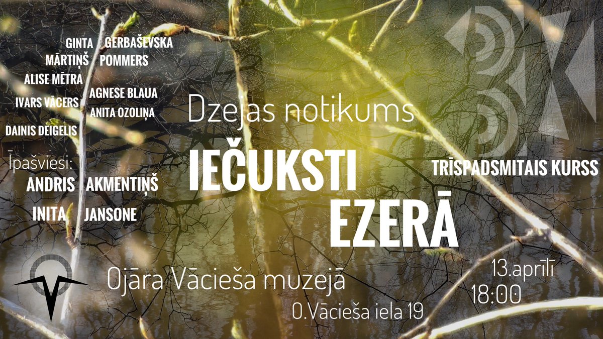 O Vaciesa Muzejs On Twitter So Piektdien Aicinam Uz Dzejas Un