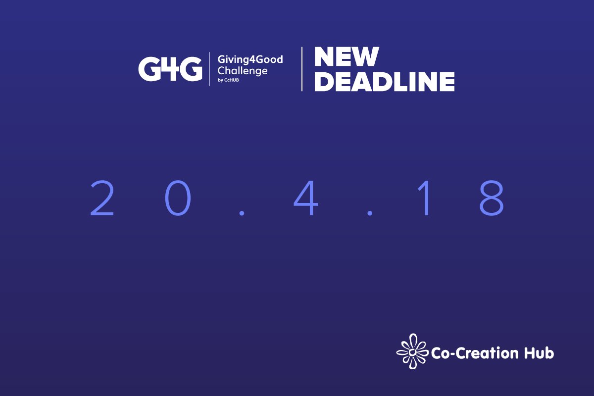 Cc_HUB's tweet photo. Need more time to complete your applications for your #G4GChallenge applications? 

We've got you covered!

Send your applications in and get the chance to access up to £35,000 in funding for your idea. 

Apply today: https://t.co/ZrDZWIMLUu https://t.co/84KGMeOHET