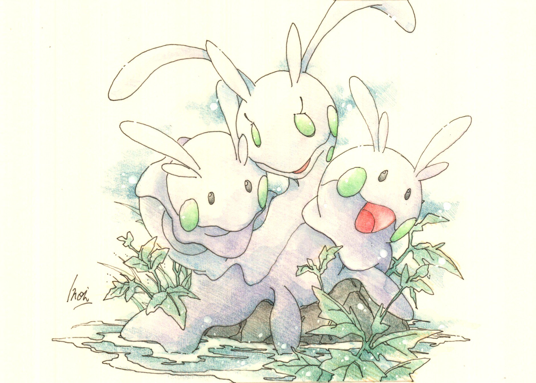 Inori 今日のポケモン図鑑 ｎｏ ６７９ ヌメラの まとわりつく ヌメイルの がまん T Co 67a1jhoj5h Twitter