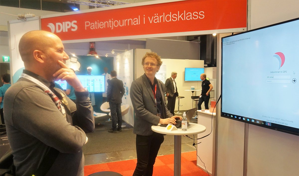 DIPS eHealth tweet media