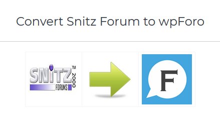 gConverter's tweet photo. Migrate #Snitz Forum to wpForo! 
4 Steps to convert your Snitz Forum!
https://t.co/wPreJY6ulC https://t.co/Uh6EYuGUoX