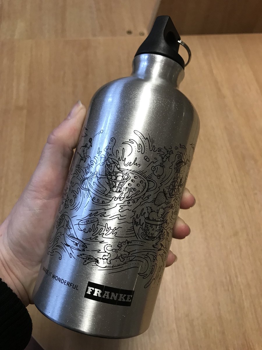 Thank you to the folks @FrankeUK for my flask. Proud to be part of your #RefillNotLandfillUK campaign