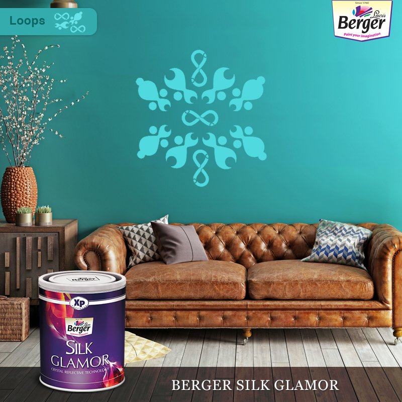Berger Paints Hyderabad  Painters in Hyderabad  Room color combination  Green walls living room Living room wall color
