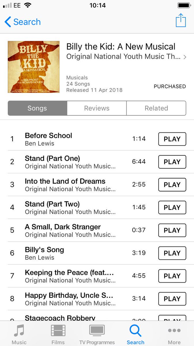 helenmumby's tweet photo. Yee-haw! Have just downloaded the brilliant #BillyTheKid album from @NYMTuk by @frostandhough & directed by @kategolledge CAN’T WAIT to have a listen!! #howboutthemcowboys #cowboywednesday #musicaltheatre #talent #BTK https://t.co/918iOpVe4F