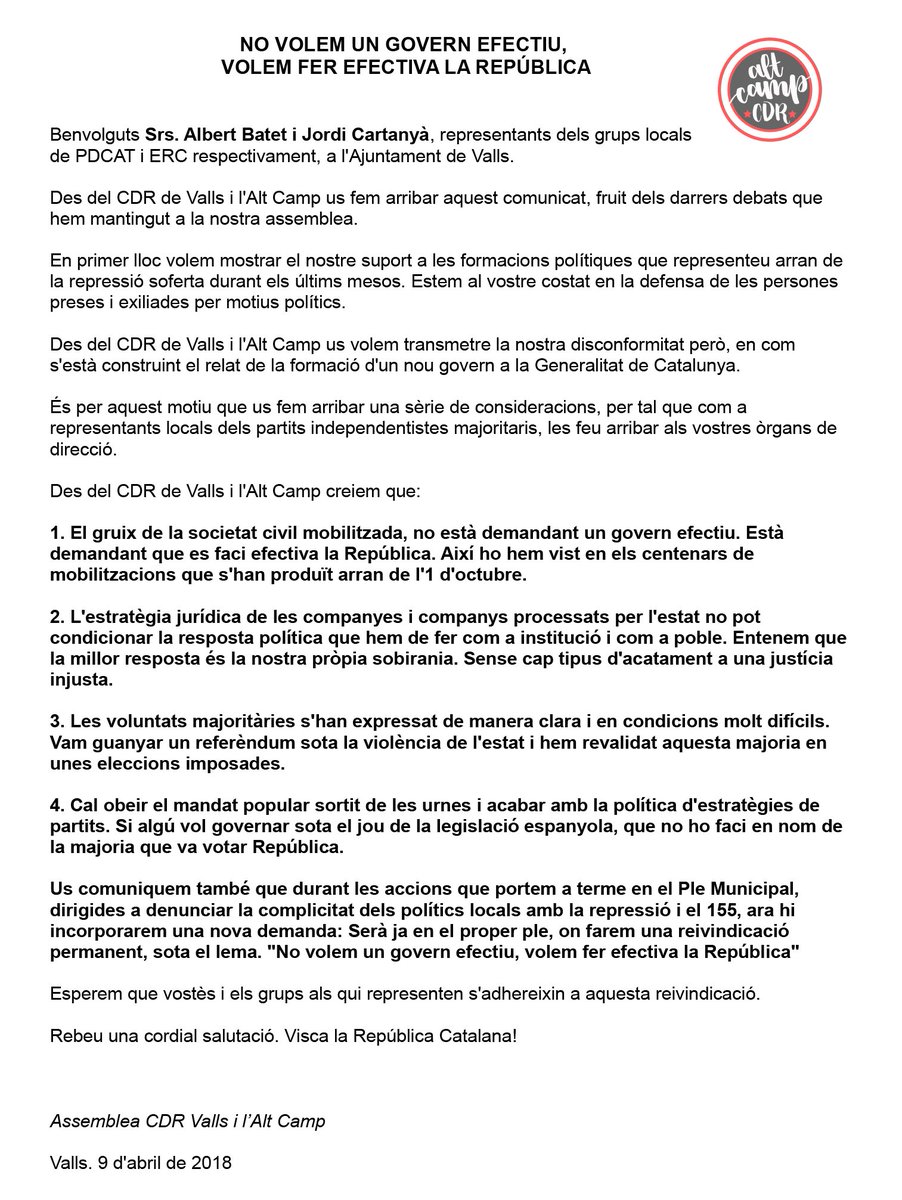 CDR Valls-Alt Camp tweet media