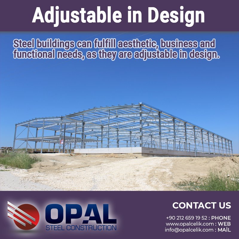 OpalCelik's tweet image. #adjustabledesign #steelconstruction #steelbuilding #steelstructure #steelframe #civilengineering #heavysteel #heavyconstruction #steelarchitecte