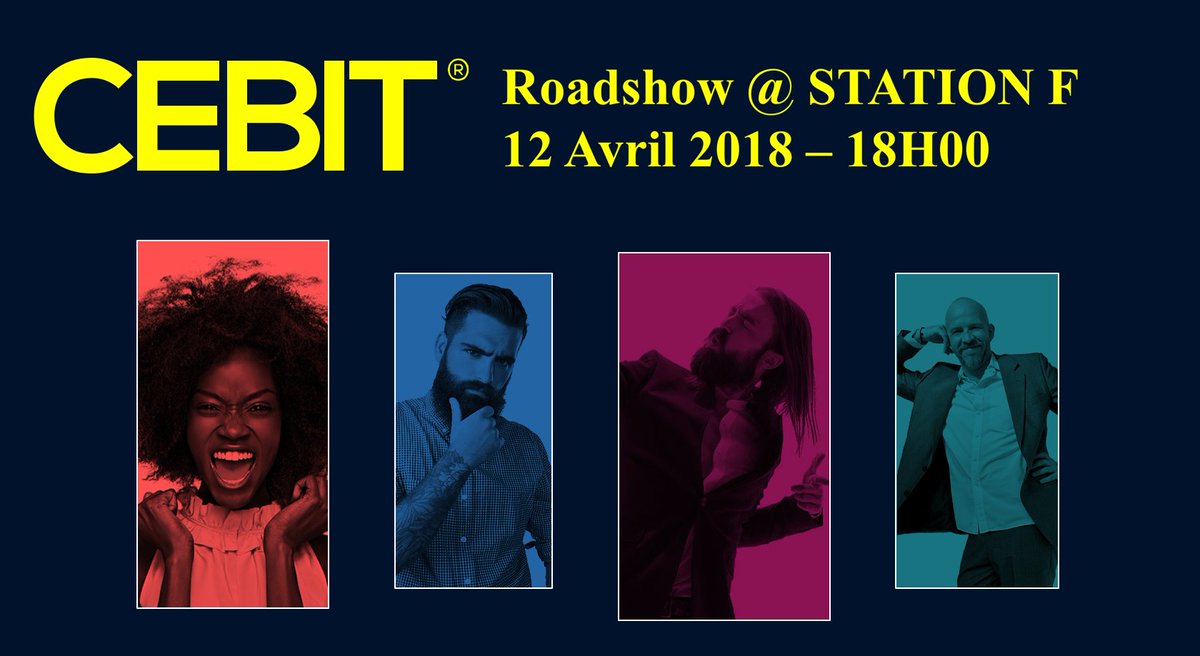 Global_Fairs's tweet photo. Ce you in a BIT! téléchargez l'app du CEBIT Roadshow @ STATION F et rencontrez la personne qu'il faut! app réalisée par @SphereCool https://t.co/DXCdEBZOWD https://t.co/YN8sxBWm4e