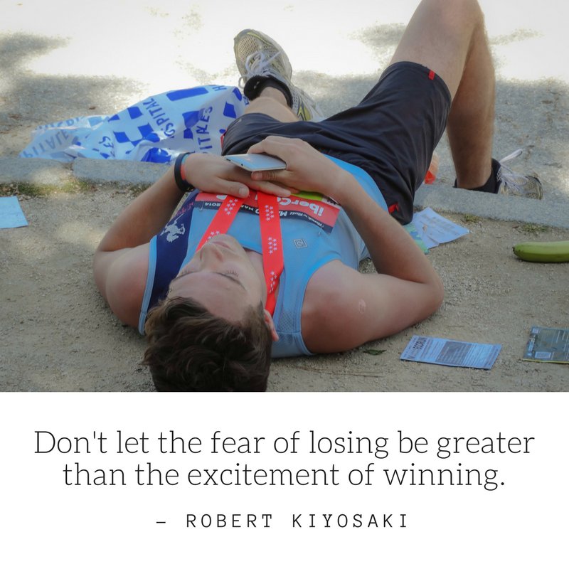 phillipguye's tweet photo. Don't allow fear of losing to exceed your excitement of winning. :) https://t.co/di5VeqYsOS