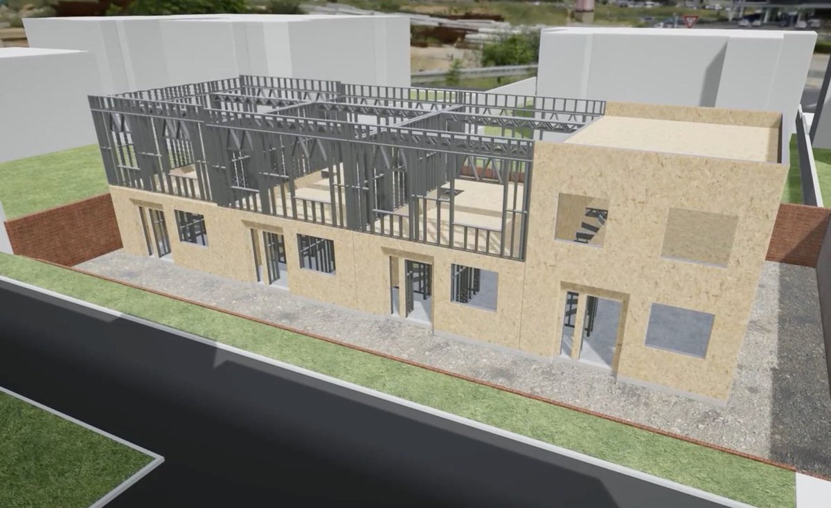 steele_jacob's tweet photo. #RT @HingePointWay: RT @TheB1M: These "MetroHomes" can be built in 10 weeks: https://t.co/uyQ52KMBKm #construction #offsitemanufacturing https://t.co/iEgaMx4tf7