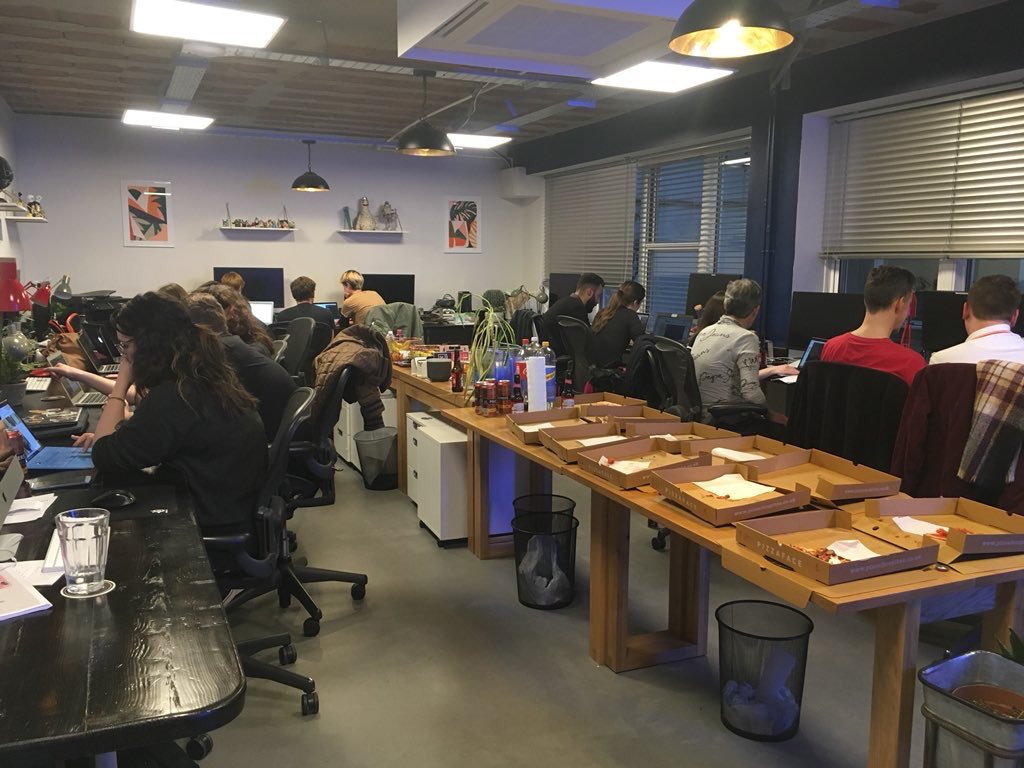 CodebarBrighton's tweet photo. Amazing Codebar last night at the super cool @builtbybuffalo! Great show and tell from @hello_anwen too! Big thanks to @Pizzafacepizza for the pizza and lots of love to our coaches for your help as always! https://t.co/Zy3mVTFMse