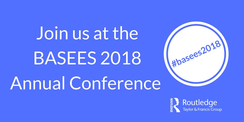 Routledge_AS's tweet photo. -2 days to #basees18! Visit our stand for the latest #resources https://t.co/1jEo1VtZHr @BASEES https://t.co/IMeMfM8Hki