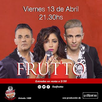 SignosNoticias's tweet photo. Los Frutto se presentan en Rockin Music https://t.co/DjaBUy3GIe https://t.co/LAOXTyqj1U