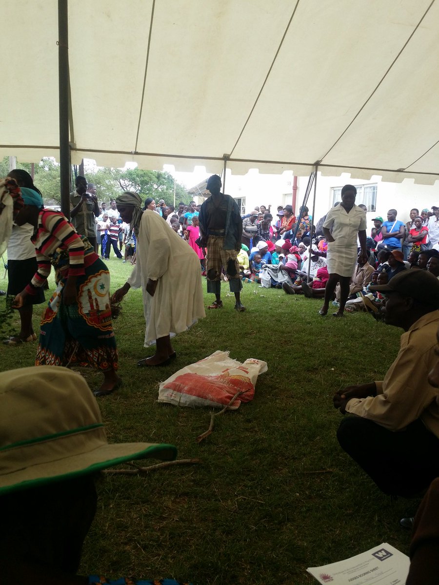 Role play &amp; drama to end Stigma &amp; Discrimination against Psychosis and Mental Illness at community level. <a href="/ZfactorProject/">The Z Factor Project</a> Chinyika Clinic, Goromonzi District #Zimbabwe <a href="/wellcometrust/">Wellcome</a>