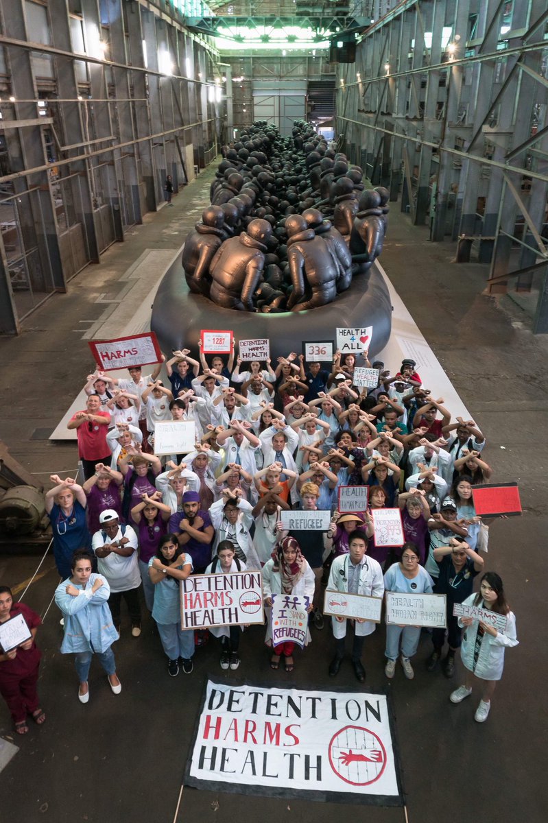 MSAP stands up against detention #detentionharmshealth #auspol #globalhealth <a href="/yourAMSAglobal/">AMSA Global Health</a> <a href="/NSWMSC/">NSW Medical Students’ Council</a>
