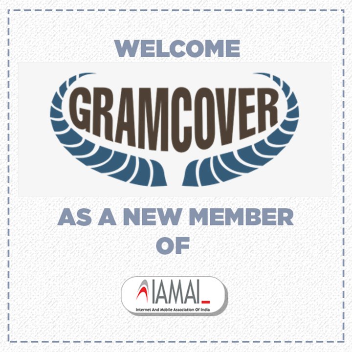 IAMAIForum's tweet image. #IAMAImembership Welcome Aboard! 

IAMAI&apos;s newest member is - @gramcover_india! 

Want to know more? Get in touch with us! 
#Welcometothefamily #growth #membership @JATINSKYMET @rishabh_iitr 

Apply for membership: iamai.in/membership/app…

Mail: viveks@iamai.in for more details.