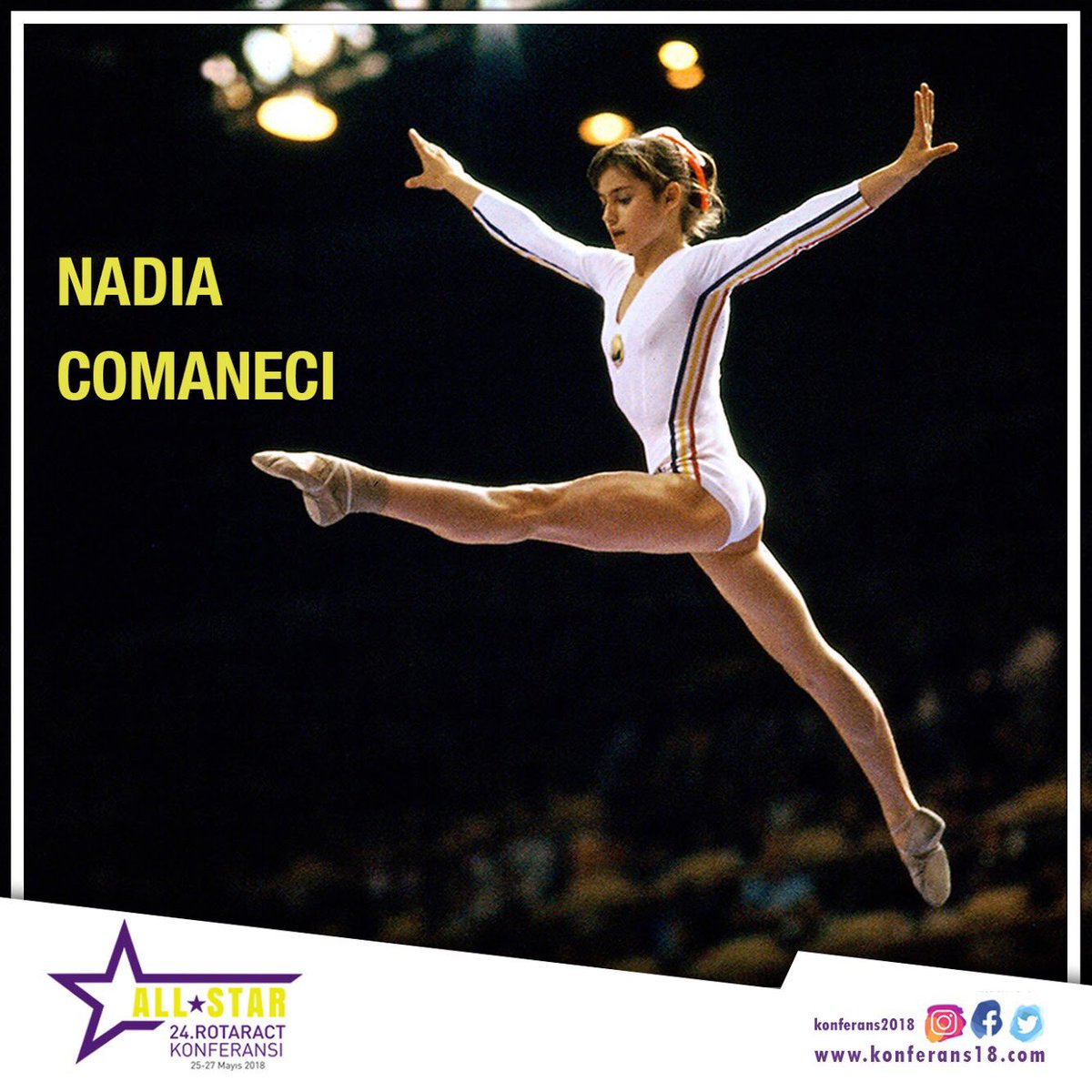 Erken kayıt fırsatları devam ederken siz de Nadia Comaneci paketine kayıt yaptırmak için konferans18.com adresini ziyaret edin !! 
#konferans2018 #konferans18 #allstar #niluferrotaract #didim #konferansallstar  #allstar2018