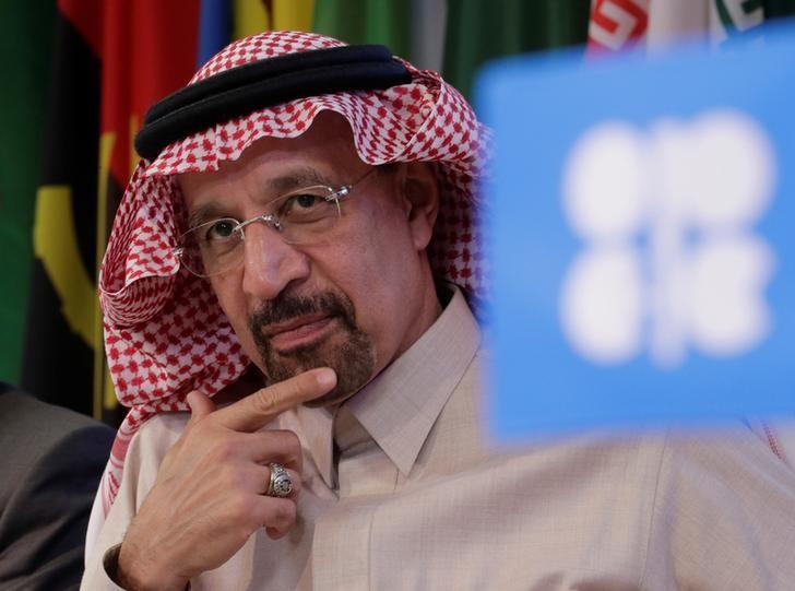 Reuters's tweet photo. Saudi Arabia happy with oil market, won't let another glut form https://t.co/LizCqmXyRF https://t.co/gtcYpMPLKl