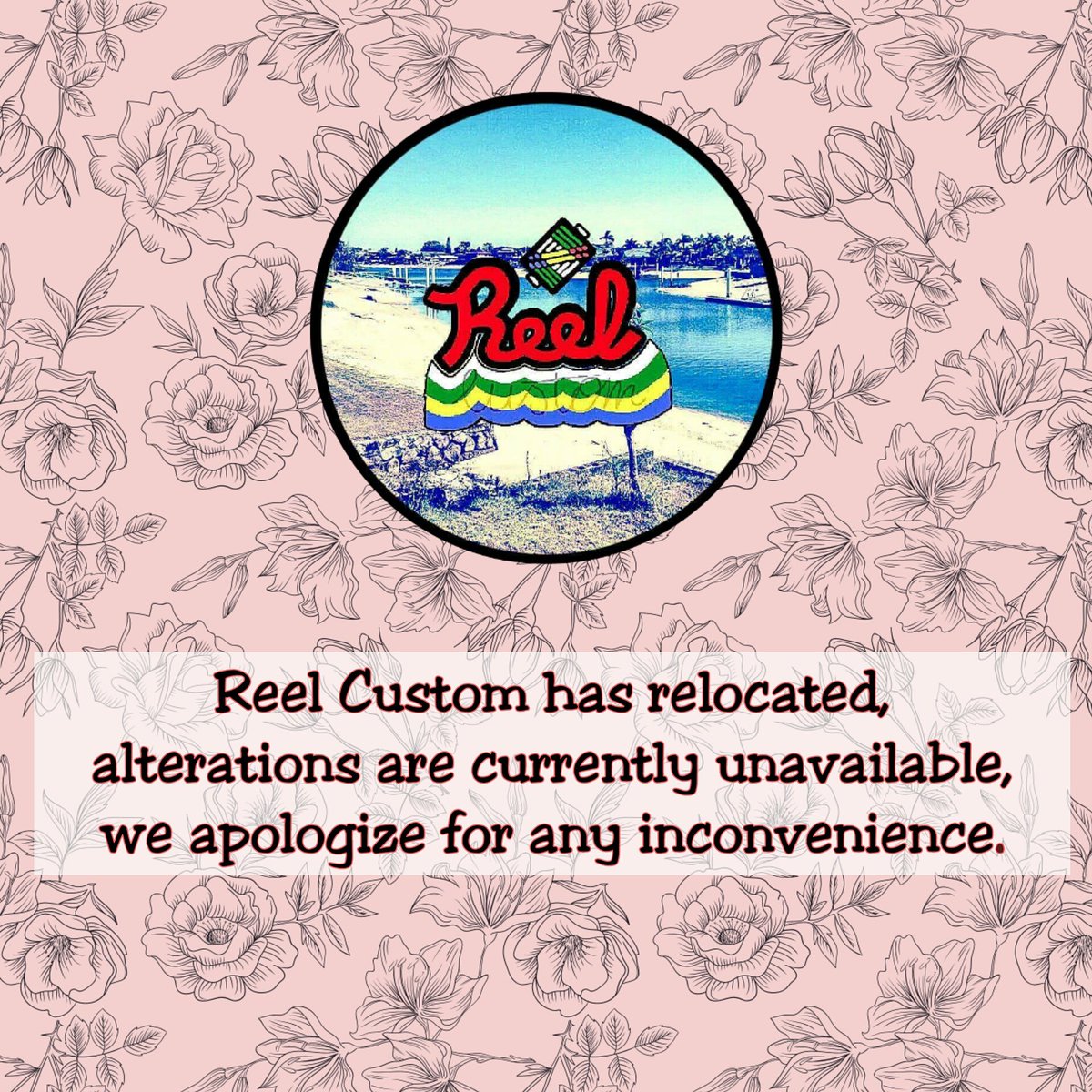 ReelCustom's tweet photo. Reel Custom has relocated,
alterations are currently unavailable,
we apologize for any inconveniences #Queensland #SunshineCoast #ClothingBrand #customized #uniquegifts #likeforlike #like4like #business #shirts #handmade #onlineshopping #apparel #FASHION #UPDATE #QLD #ausbiz #aus https://t.co/zVm0aKZgVJ