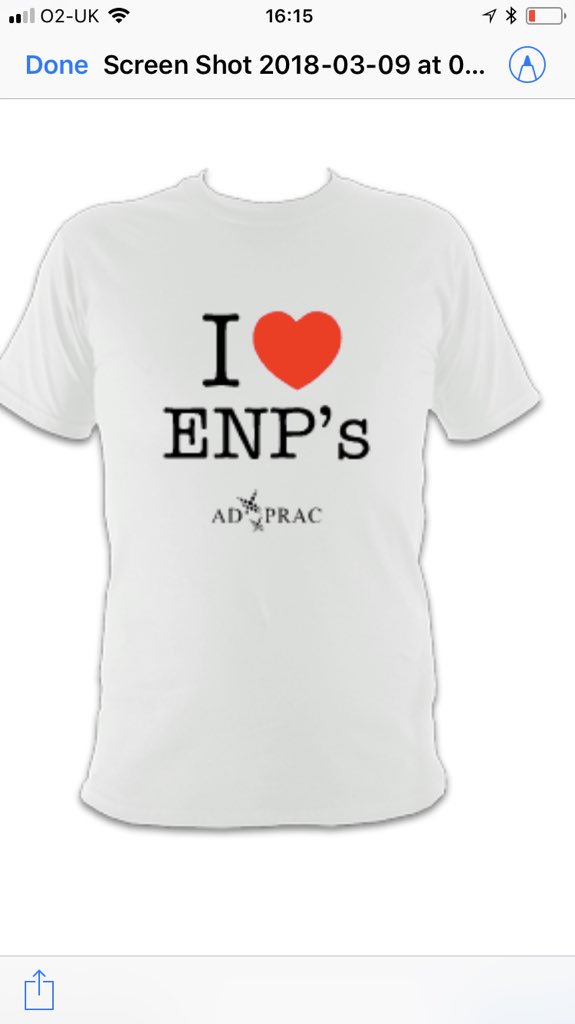 FosseADPRAC's tweet photo. We still have loads of ‘I ❤️ ENP/ECP’ T-shirts to give away.....
Just follow, like and retweet- put your name and shirt size down and we will enter you in draw.
We do what we say: a giveaway is a giveaway; no emails, no phone numbers, no hassling...
#adprac #contactus1st https://t.co/trq44JkiYi