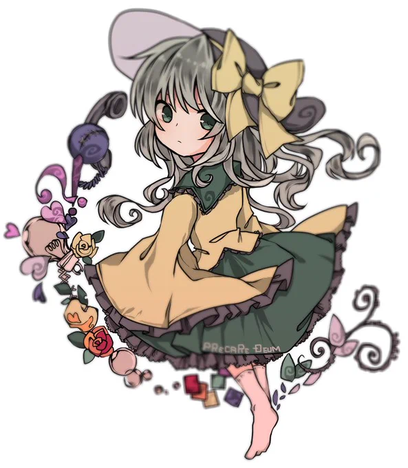 例大祭、せっかくなんでこんな感じのアクリルキーホルダーも作ります 