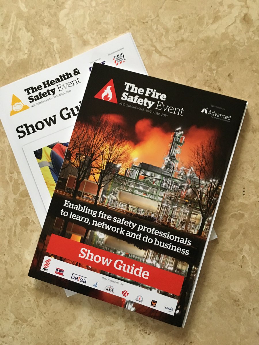 IntelliBob's tweet photo. @first_sts visited The Health and Safety Event #hsenec and The Fire Safety Event #FSENEC in Birmingham. Great to meet @Scott_Safety, @MSAsafety,#ifeglobal and others exhibitors discussing #FiRST for #firefightersafety π₯π¨βππ©βππ₯π https://t.co/YPyTkGx65E