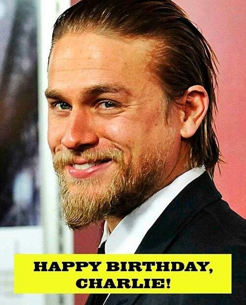 Happy 38th Birthday Charlie Hunnam! 