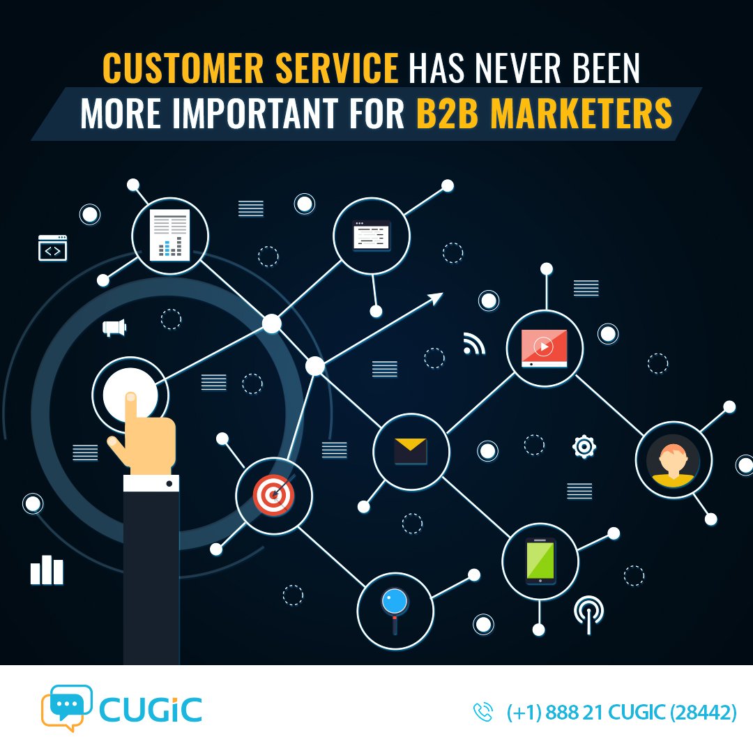 Cugic_Official's tweet photo. Business Delivering great customer experience in B2B markets has never been simple and has never been more important: https://t.co/mcOHY3uxDx

#Business #B2B #Marketing #CustomerService #Tips https://t.co/Yu6p6ssn2g