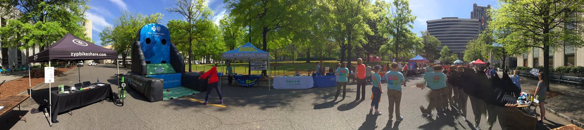 ZYPBHM's tweet photo. Come "Walk at Lunch" in Linn Park with our awesome sponsor @BCBSofAlabama! Then take a ride through our safety course and brush up on your cycling skills! #healthy2018 #walkatlunch #enjoytheride #zypbhm #bcbsal https://t.co/ETnD69cdxG