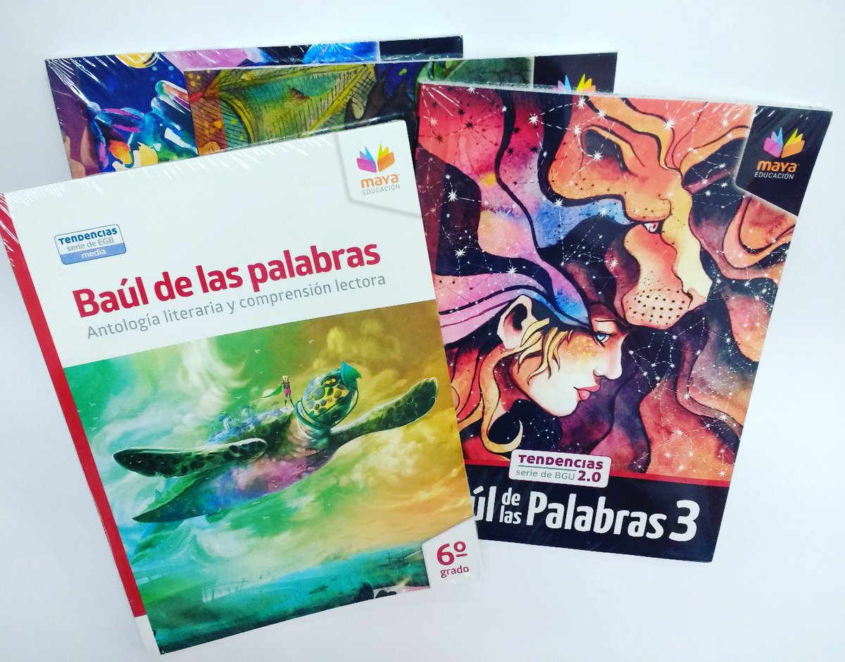 CientificaEc's tweet image. El baúl de las palabras de Editorial Maya, comprensión lectora, tendencias 2.0 para BGU y EGB🤓
#MayaEducacion #cientificaec #regresoaclases