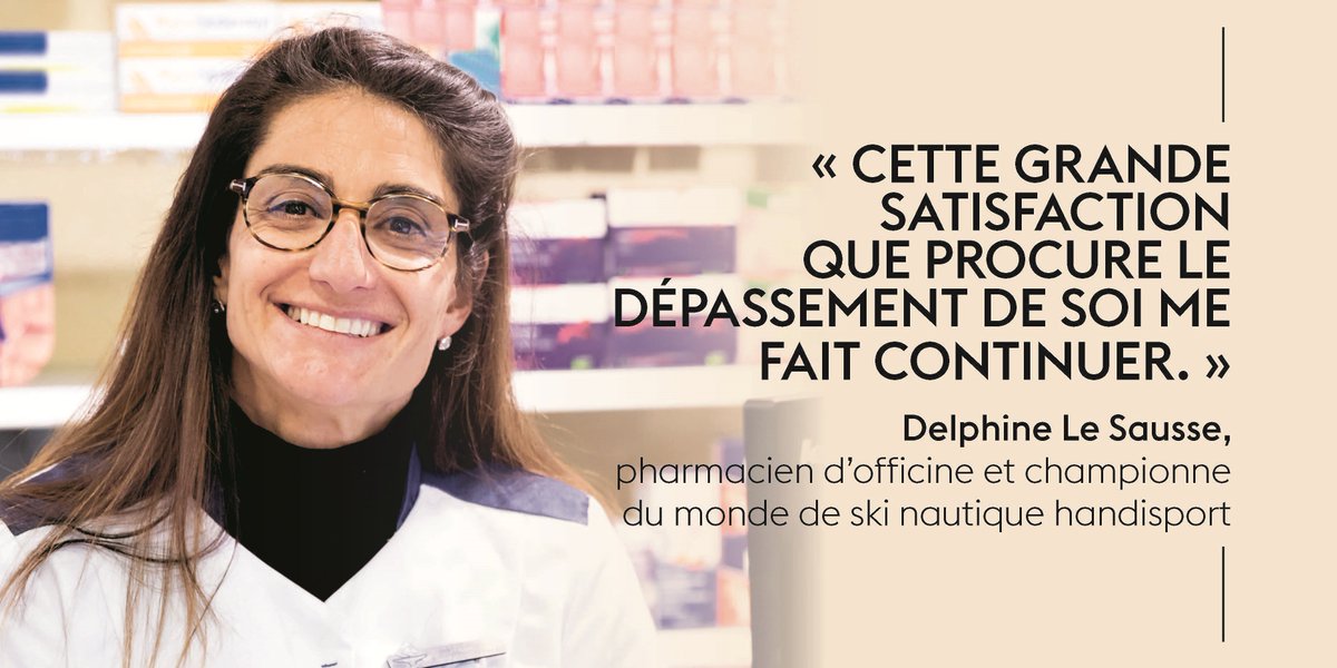 Ordre_Pharma's tweet photo. 📖 Rencontre avec @DelphLE_SAUSSE pharmacien d'officine et championne de #para #skinautique #skialpin dans #TousPharmaciens p.28 https://t.co/uTiHtOKs9J https://t.co/AZO2NTyplx