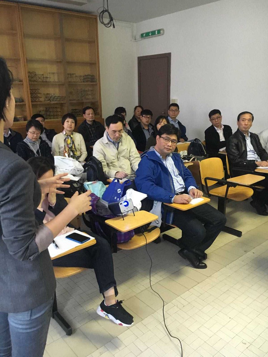 SicabItalyChina's tweet photo. The Shanghai Environmental Protection Bureau #SEPB has started the third #sicab capacity building module on #airquality control and urban #wastemanagement strategies. #capacitybuilding #energyefficiency #environmentalprotection @SapienzaRoma https://t.co/xfYbGme3Bv