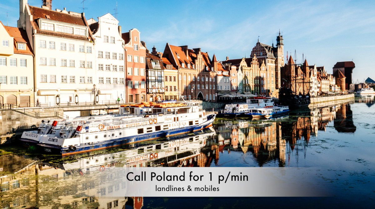 Did you know that Poland is a country of great talents? It boasts of 17 Nobel prize winners, including four Peace Prizes and five in Literature. 🇵🇱

#CheapInternationalCalls #Poland #CallingApp